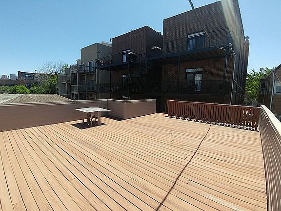 Common rooftop deck.