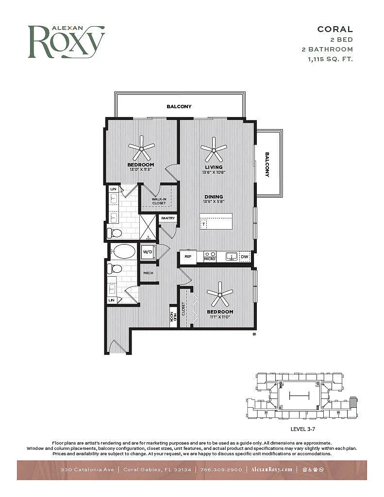 Floor plan B1