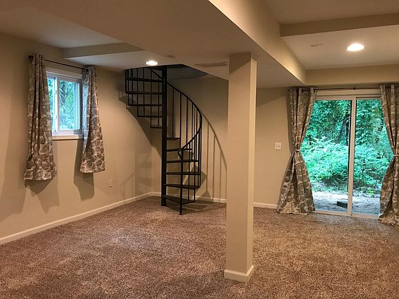 Lower level den