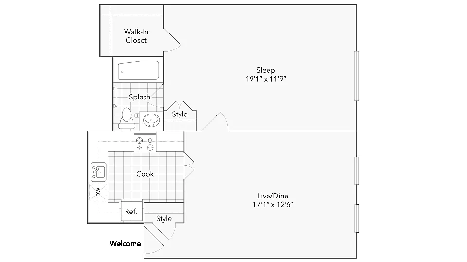 Floor plan A4