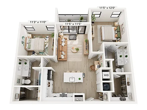 Floor plan 2A