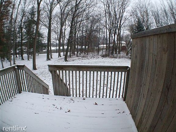 Back deck and park like yard