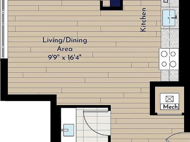 A ST-C Studio Floor Plan A ST-C Studio Floor Plan