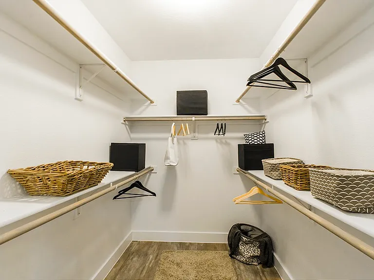 Floor Plan 7 Walk-In Closet | Apartments For Rent Conroe TX | The Towers Woodland Floor Plan 7 Walk-In Closet | Apartments For Rent Conroe TX | The Towers Woodland