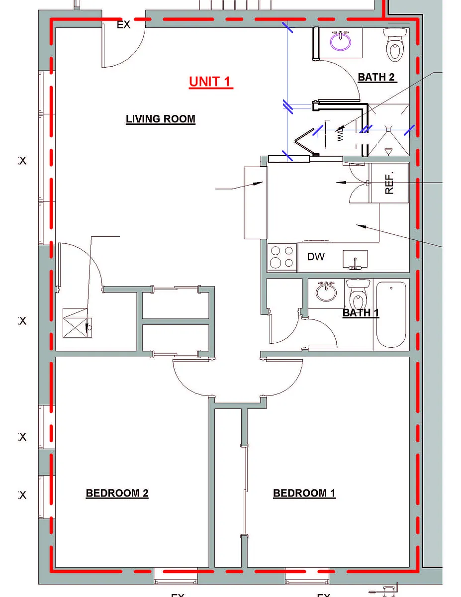 Floor plan 1 - No Longer Available