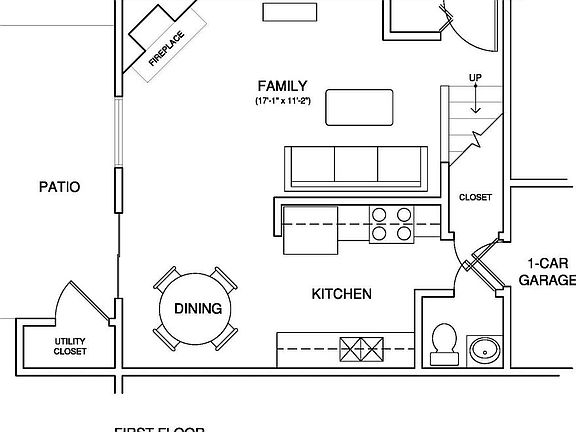 1st Floor Plan
