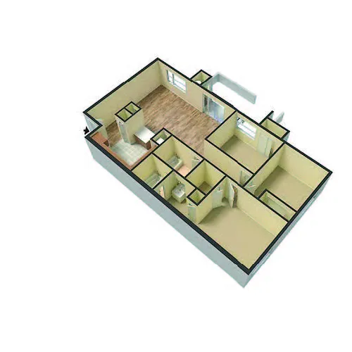 Floor plan 3 Bedroom