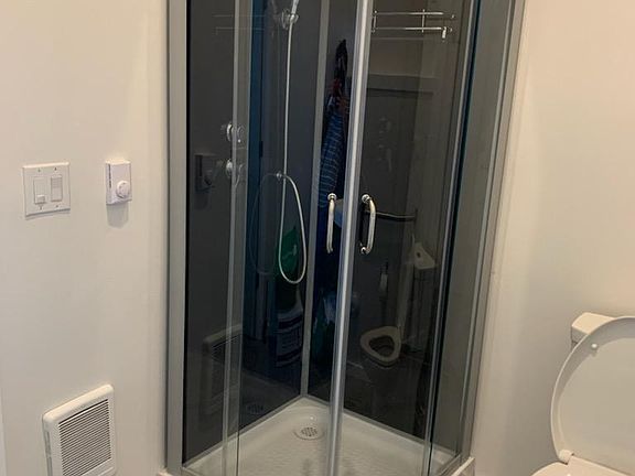 first floor shower