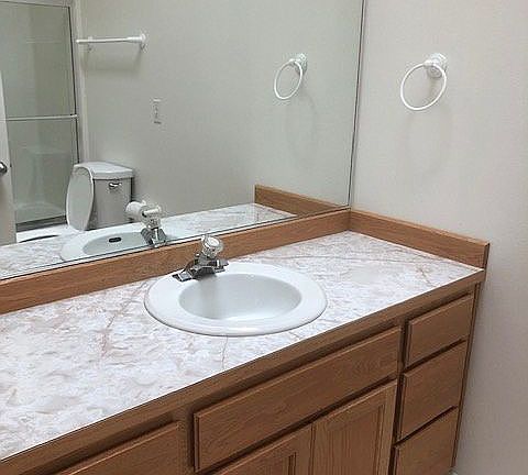 Half mstr vanity