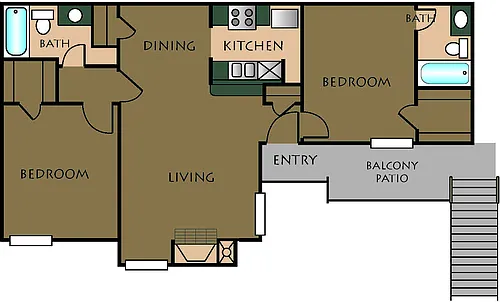 Floor plan B2