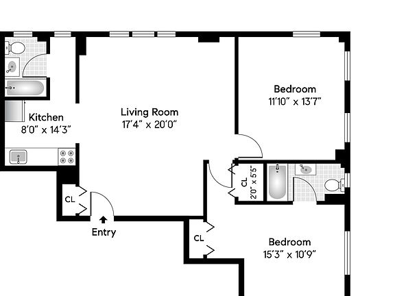 2nd image of 495 W End Ave #6OO