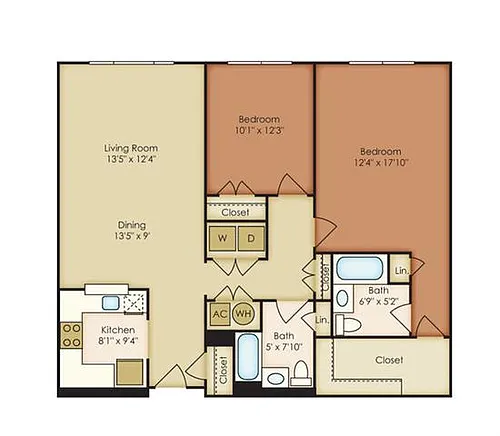 Floor plan Hemingway