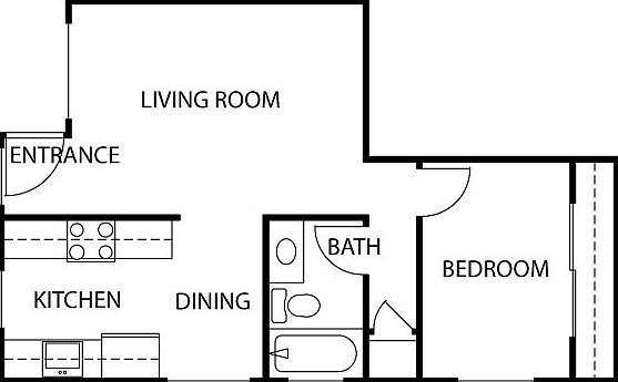 3rd image of 1588 Blossom Hill Rd APT 1