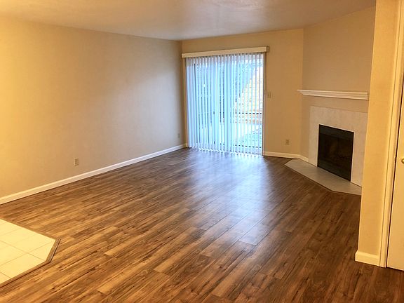 Wood Floors & Fireplace