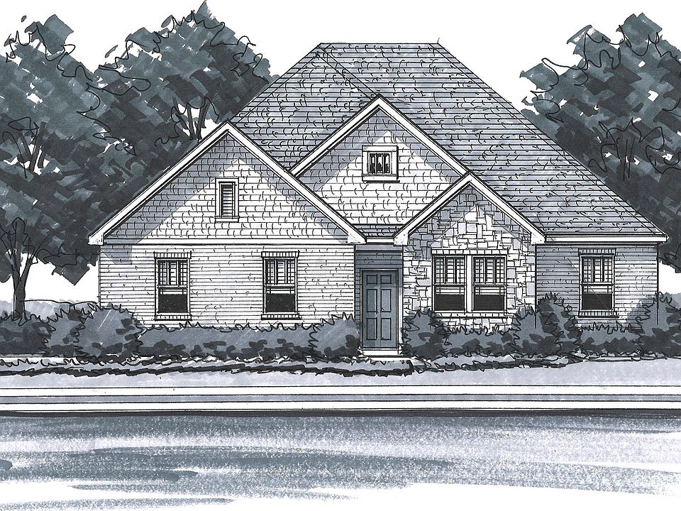 The Donelson - Craftsman 1 - Side Entry Garage