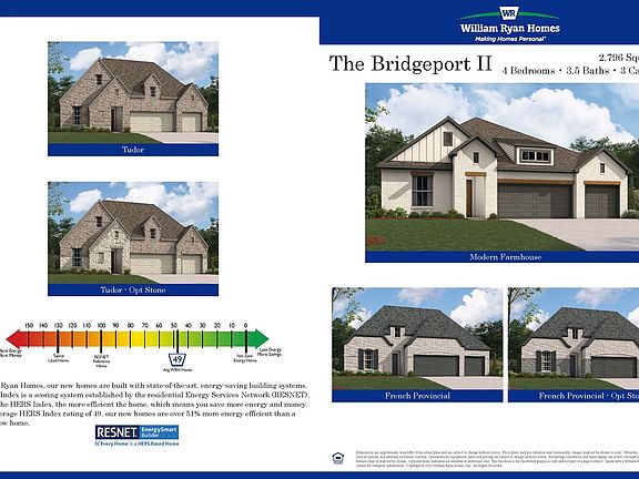 New home construction Dallas - William Ryan Homes - for sale