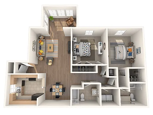 Floor plan B20C