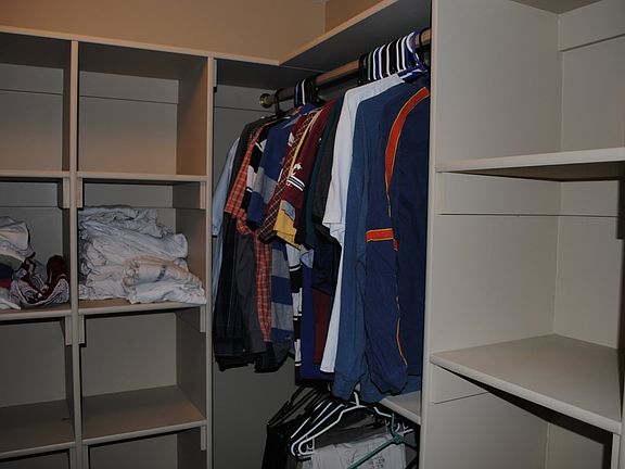 Master closet