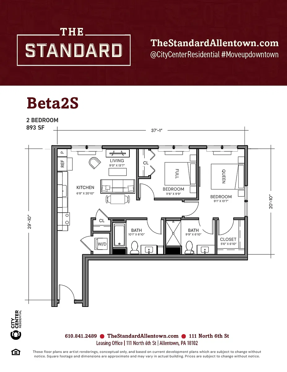 Floor plan Beta2S