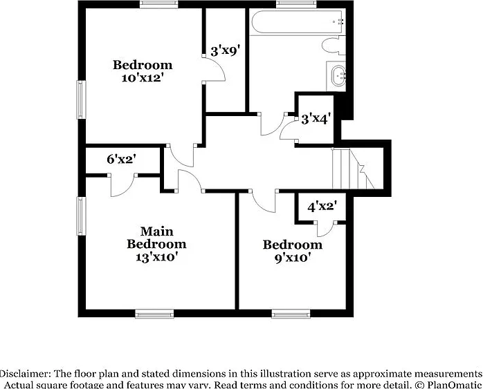 3 bed, 1.0 bath, 991 sqft, $1,365 — Photo 2
