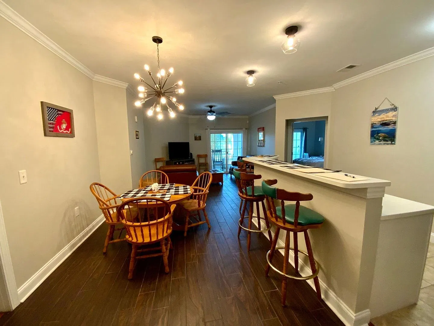 Furnished 3 bedroom 3 bath Condo - Flexible Term lease - Topsail Landing Community — Photo 3