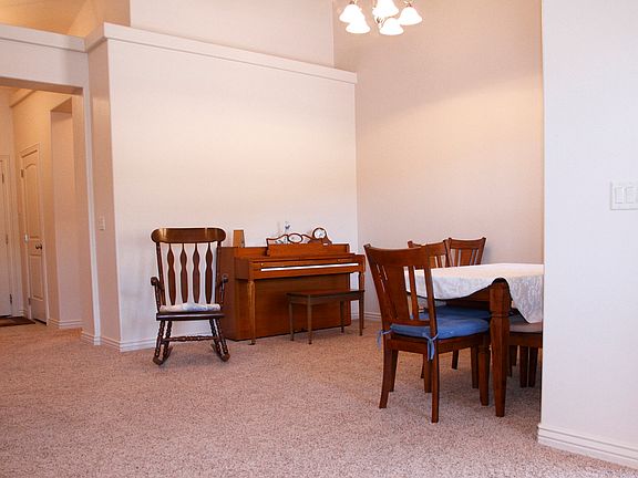 Dining area and entry