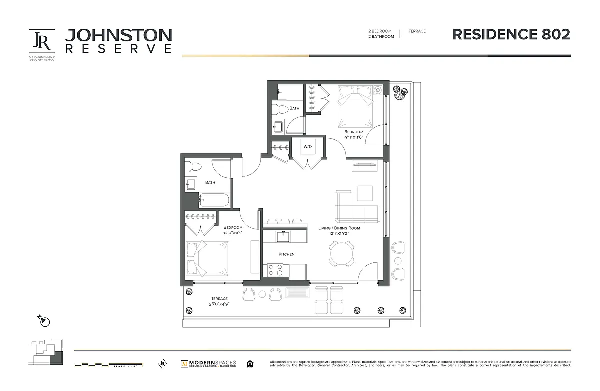 Floor plan 02 2bed