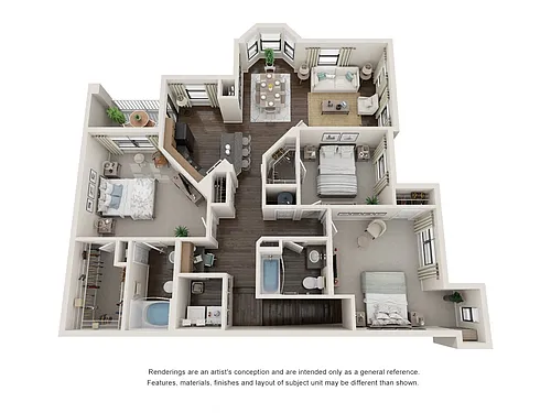 Floor plan C2 Upper