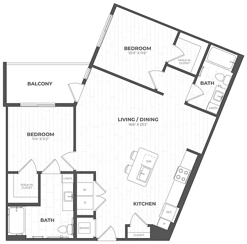 Floor plan B5 ADA