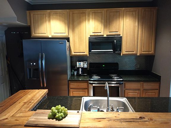Granite countertops, new refrigerator