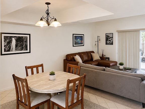 Comfortable layout with spacious living area