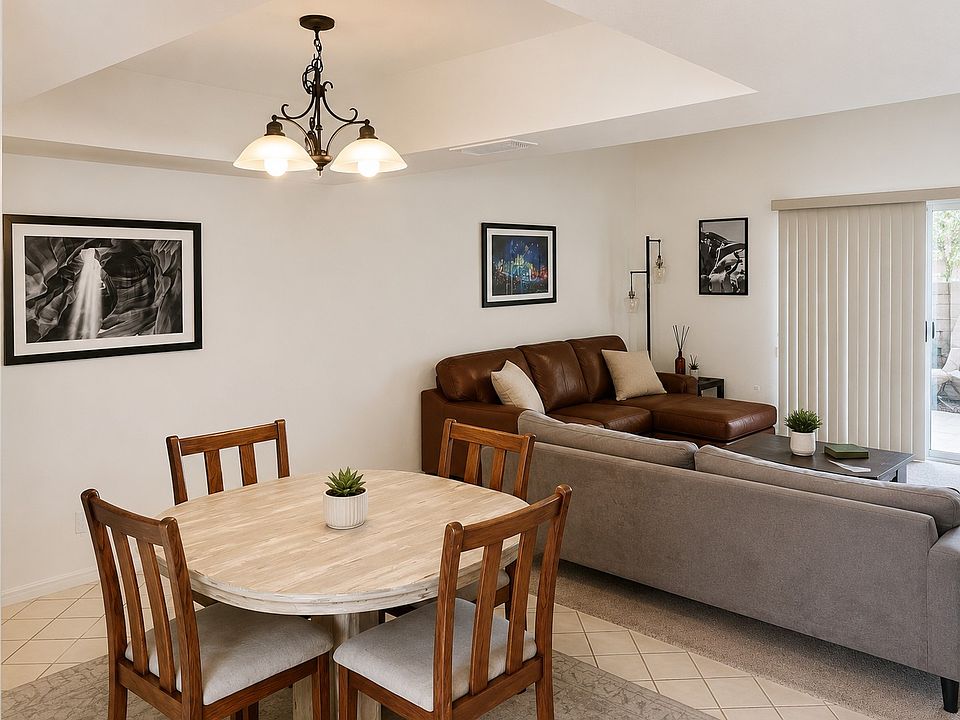 Comfortable layout with spacious living area