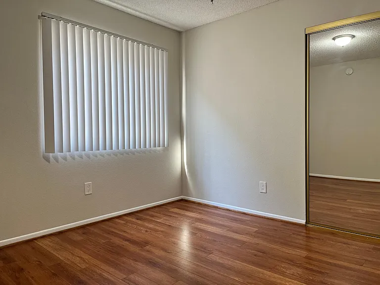 Spacious guest bedroom