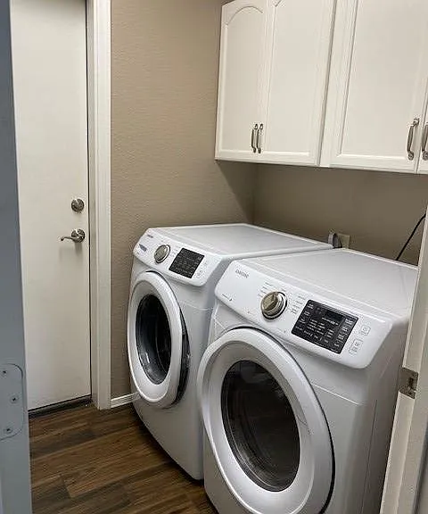 Laundry room.
