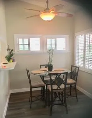 Dining area inside