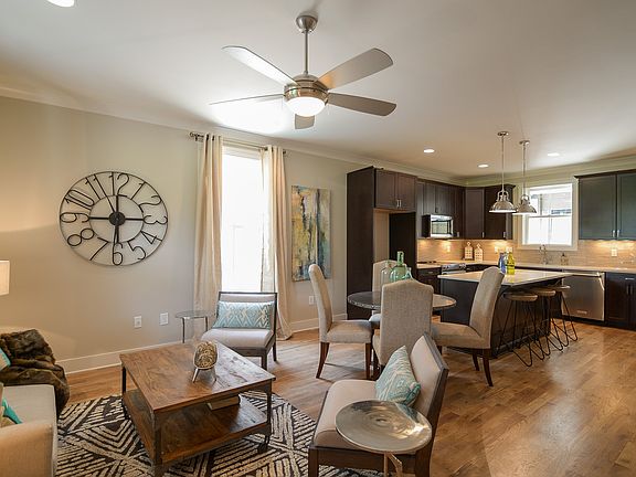 a bright living room