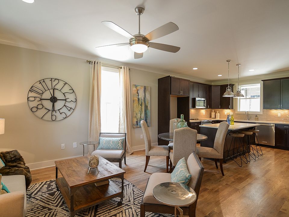 a bright living room