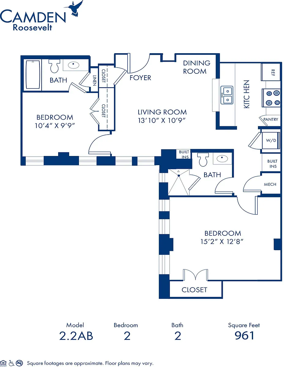 Floor plan 2.2AB