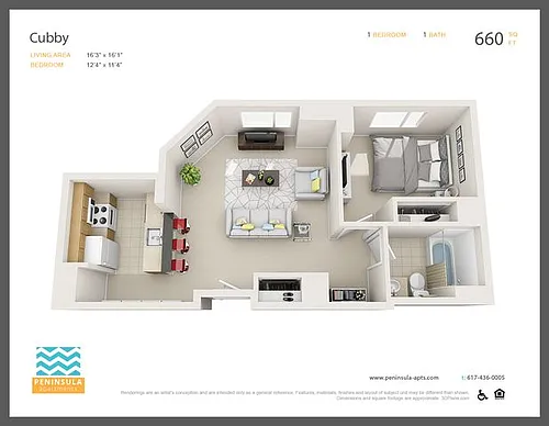 Floor plan Cubby
