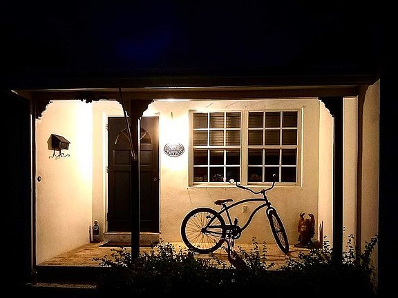 Night shot; Front Porch