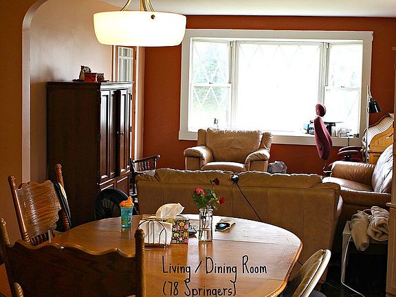 Dining room to living room
