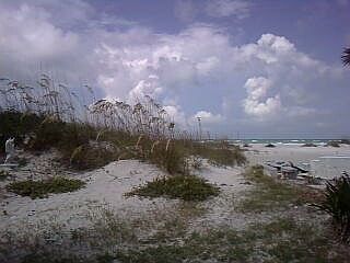 gulf view from the house