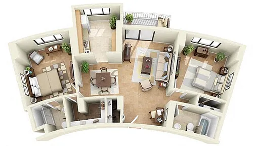 Floor plan DORCHESTER