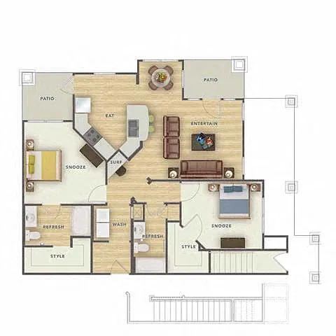 Floor plan 2G Renovation 2