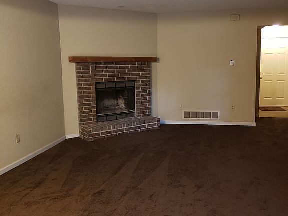 Fireplace in living room