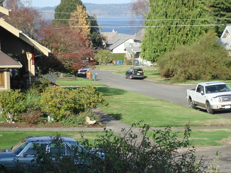 View from 3402 of the Neighboring Homes