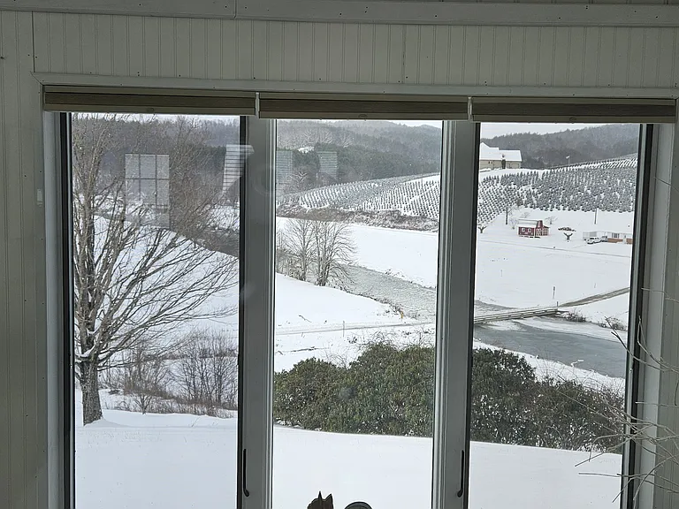 Snow in the mountains