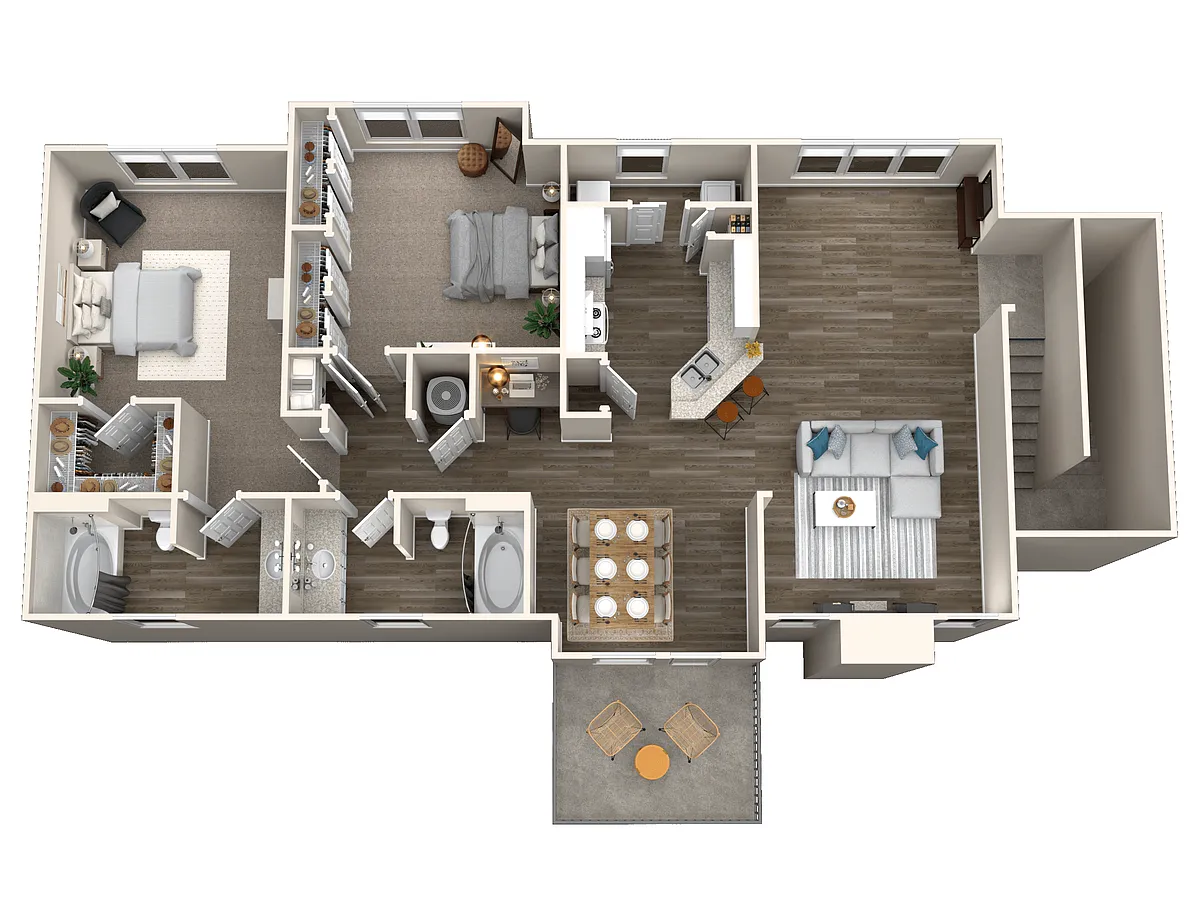 Floor plan B6