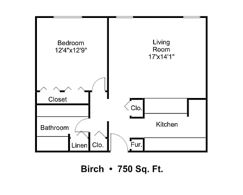 Floor plan Birch