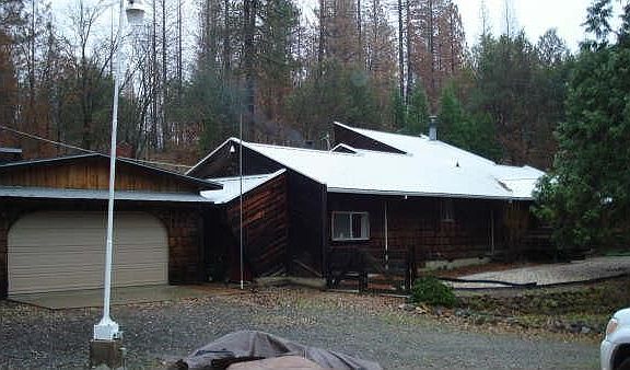 close up of front of home